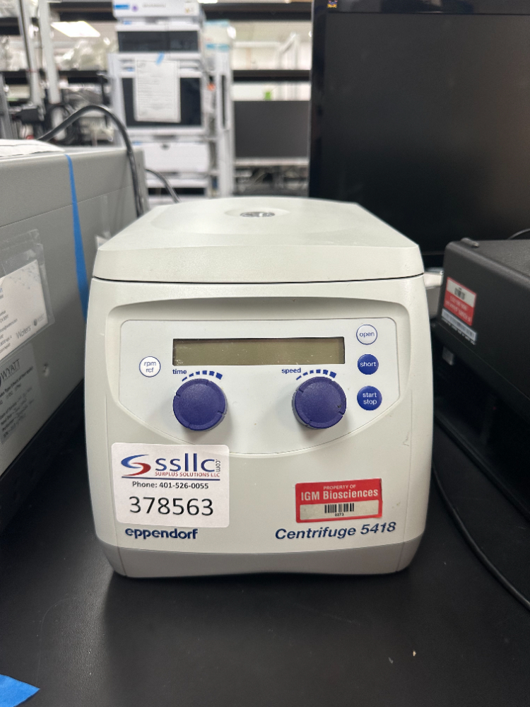 Image of Eppendorf 5418 Centrifuge